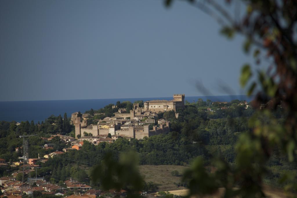 Cubo Con Vista Villa Gradara Cameră foto